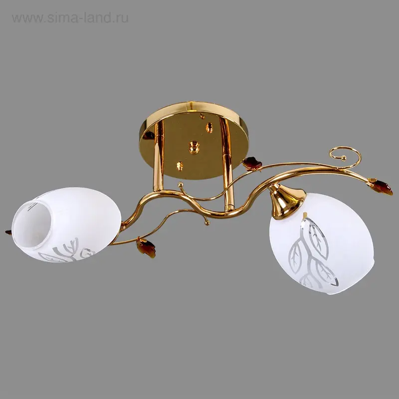 Люстра "Цукорре" 2 лампы (220V 40W E27) МИКС