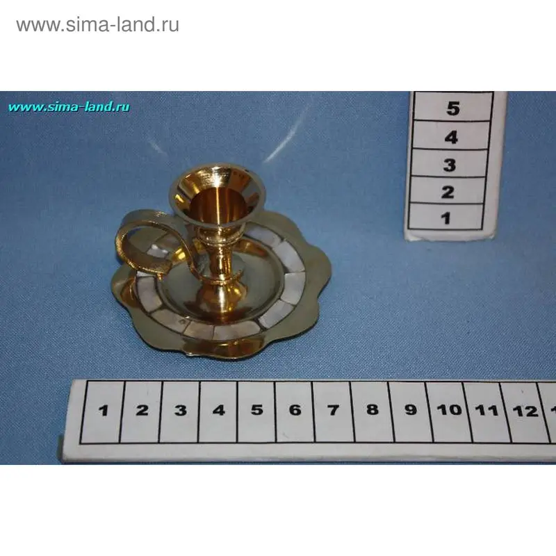 металл подсвечник с ручкой