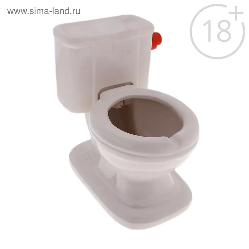 Пепельница "Унитаз со смывом"