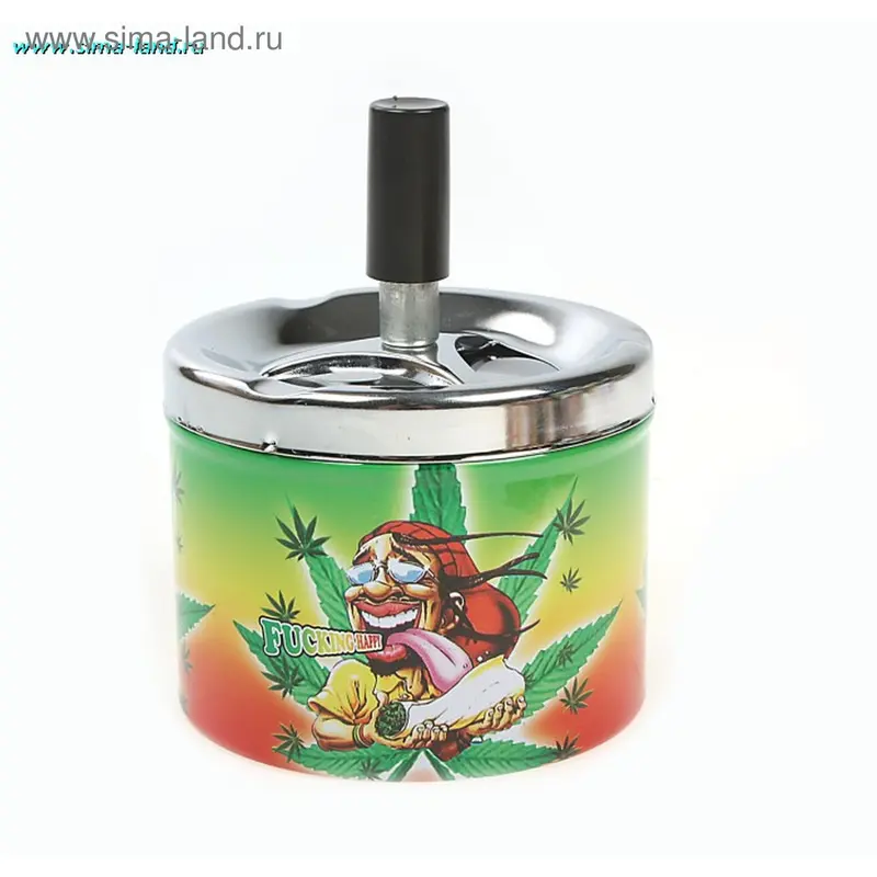 Пепельница бездымная "Курильщик с сигаретой", 9х12 см