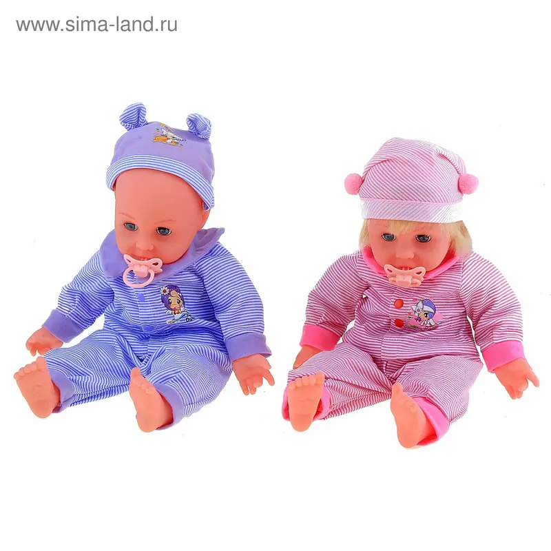 Пупс музыкальный, 2 вида, в сумке