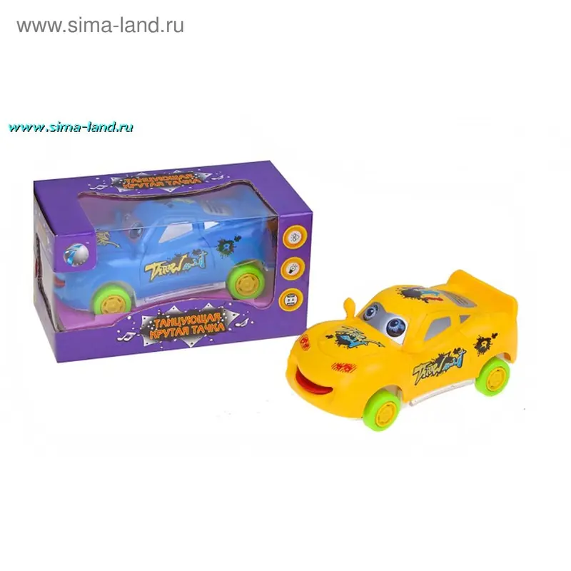 Игрушка музыкальная "Танцующая тачка", в коробке