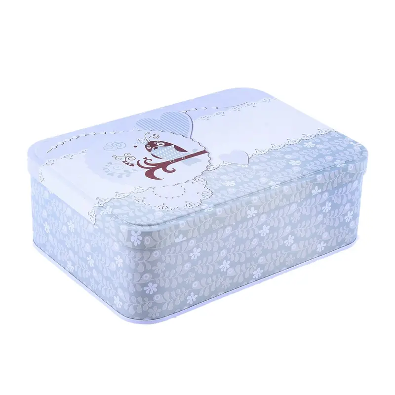 Шкатулка "Птичка на голубом" 19х14х6,5 см