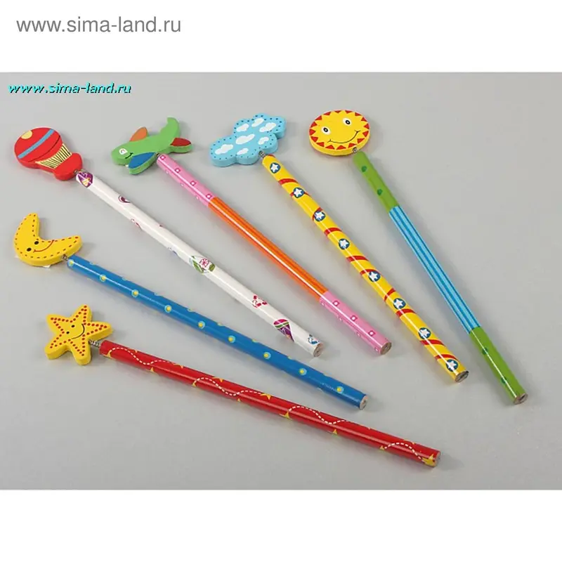 Карандаш "Природа", микс, в пакете