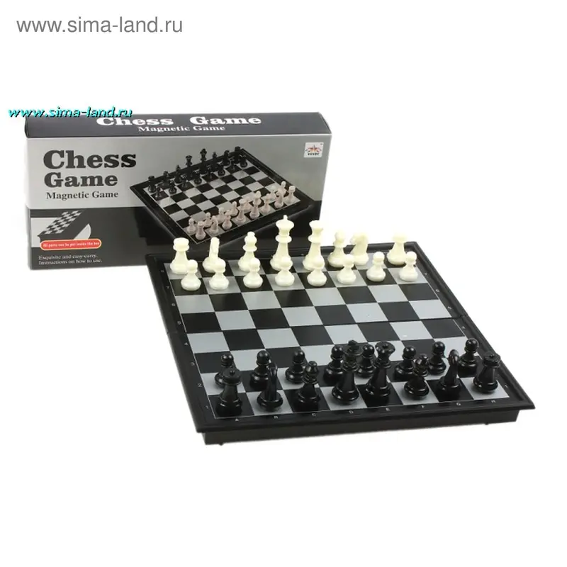 Игра настольная - шахматы, в коробке
