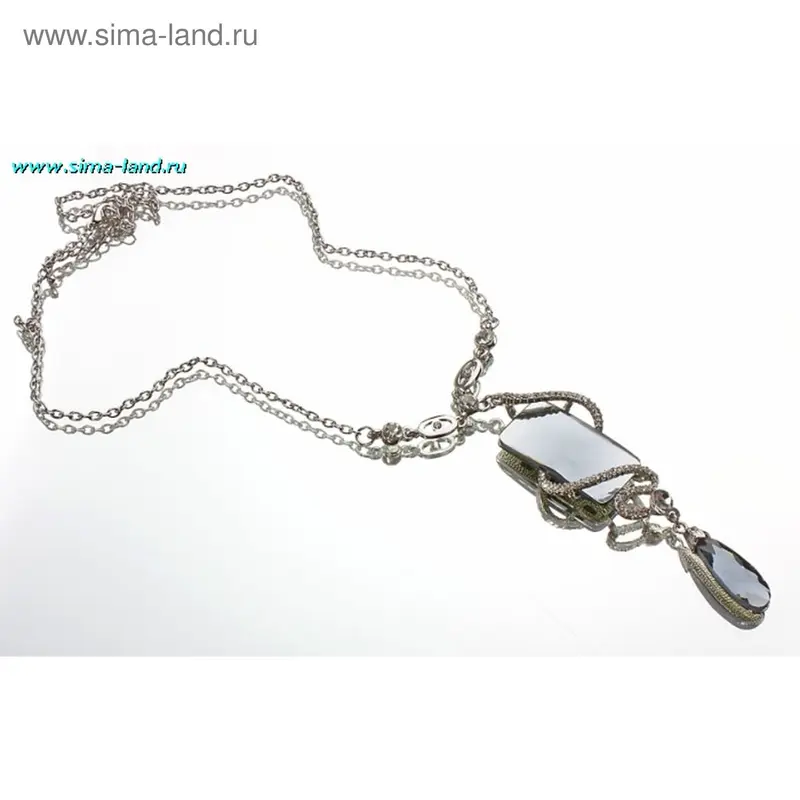 Кулон «Капля» трио, 45см