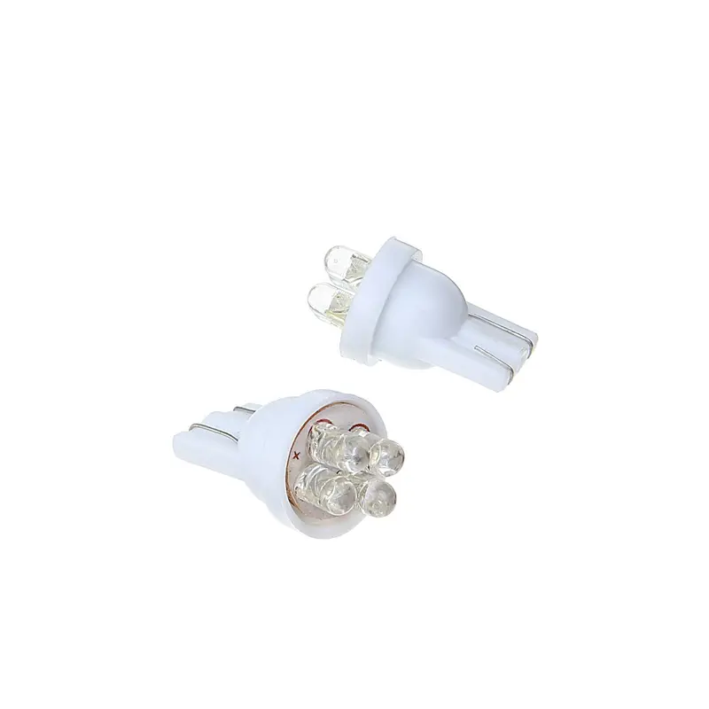 Автолампа светодиодная Luazon T10 W5W, 4 LED-DIP