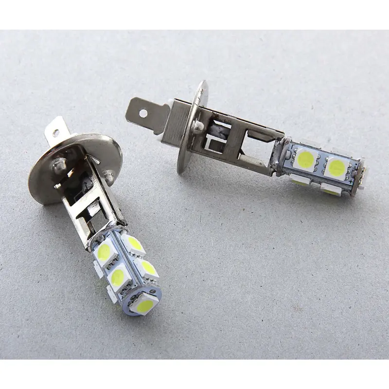Автолампа светодиодная Luazon H1, 9 SMD-5050