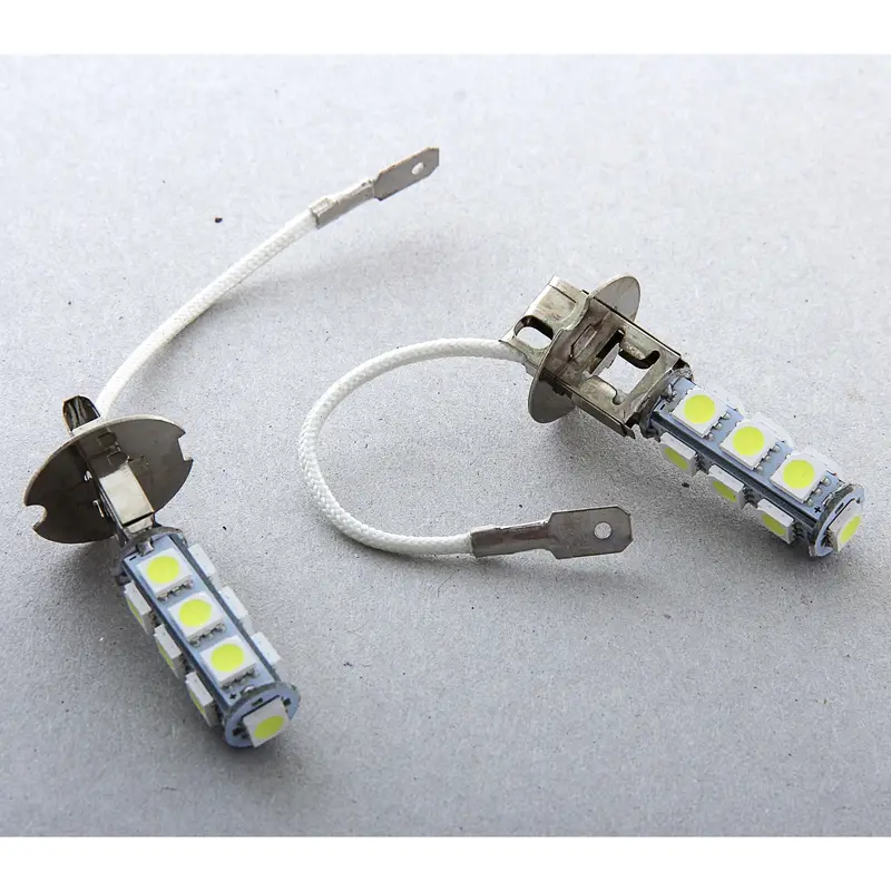 Автолампа светодиодная Luazon H3, 13 SMD-5050