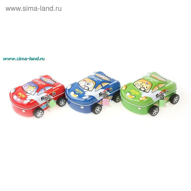 копилка металл Гоночный автомобиль 7*14,5*13 см