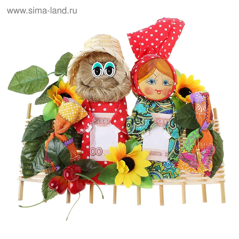 оберег Забор пара арт.32 31*23*9см