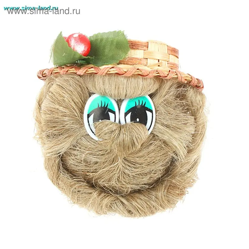 оберег Колобок маленький 9*9*8см