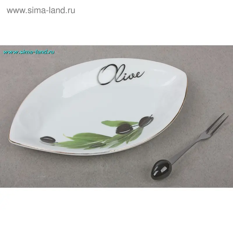 Блюдо + вилочка