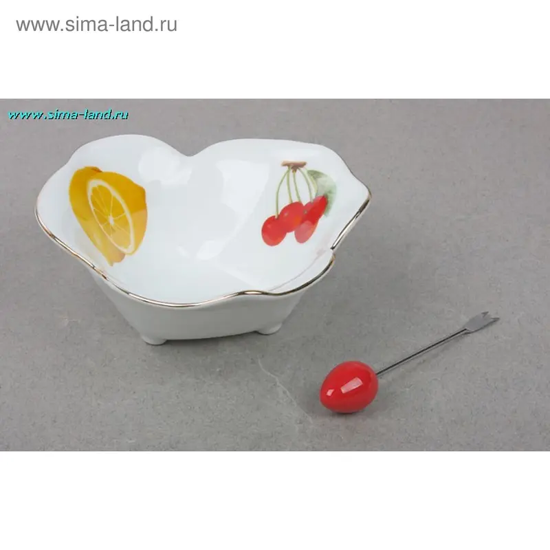 Блюдо + вилочка