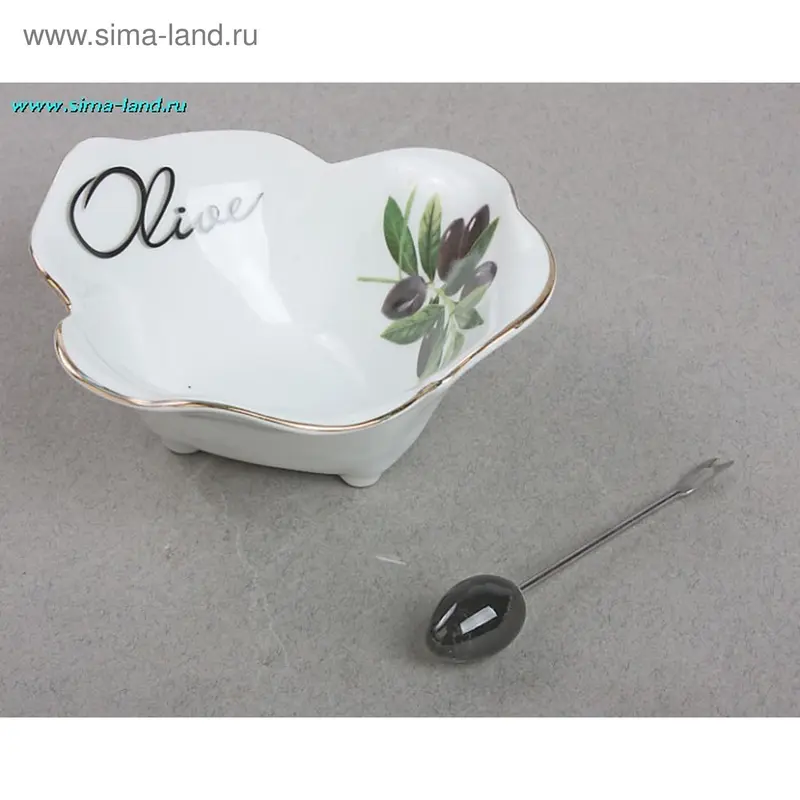 Блюдо + вилочка