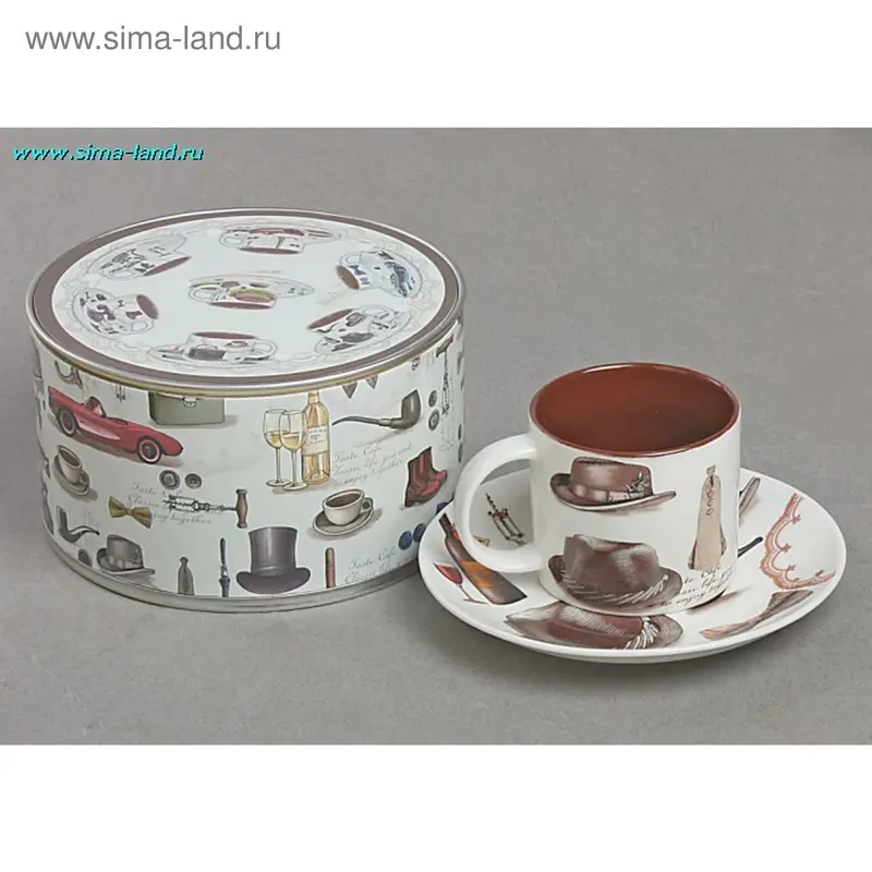 Набор чайный на 1 персона (2 предмета)