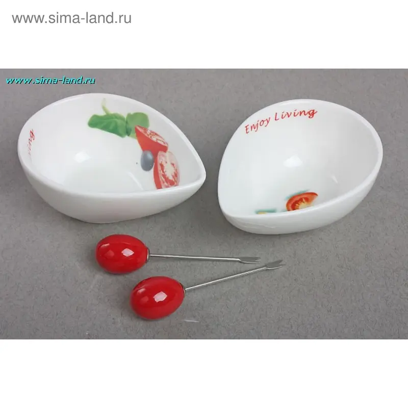 Блюдо для оливок + вилочки