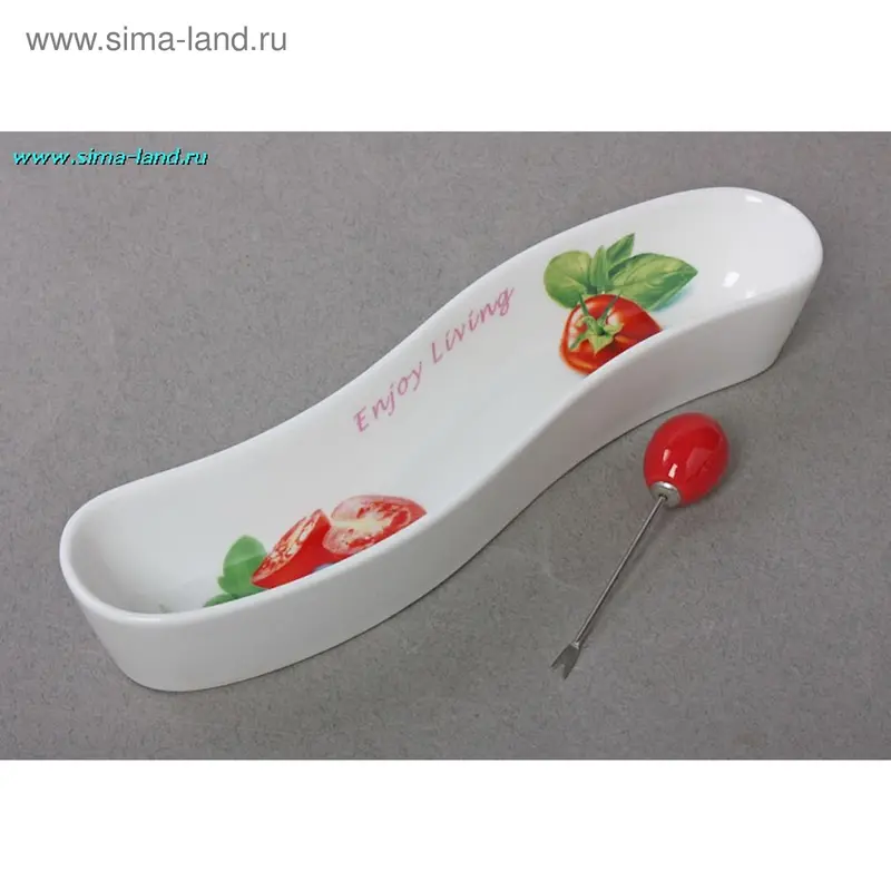 Блюдо для оливок + вилочка