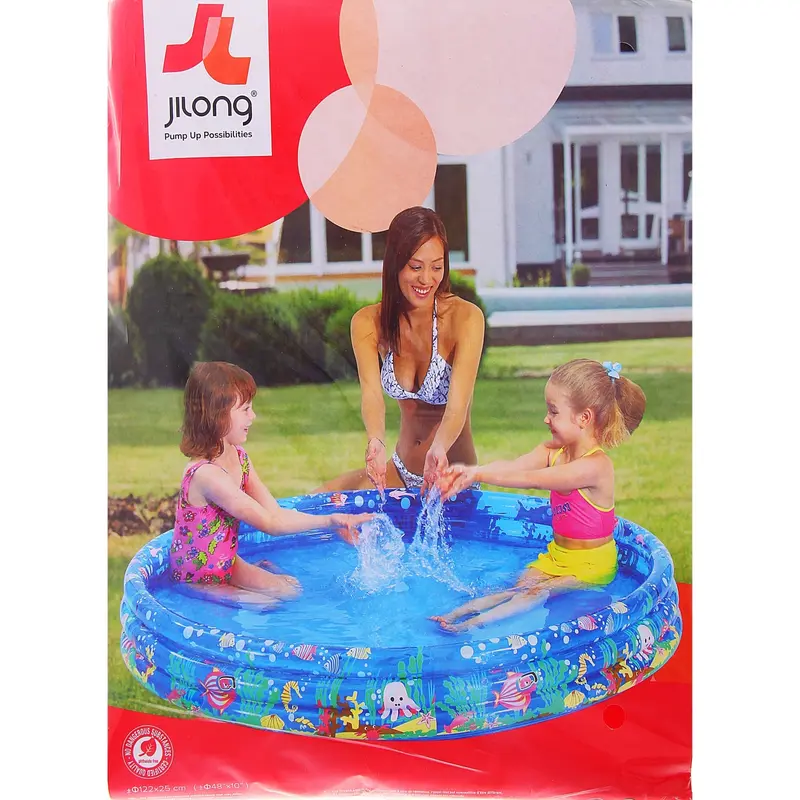 Бассейн с тропическими рыбками 122 х 25 см, от 2-6 лет