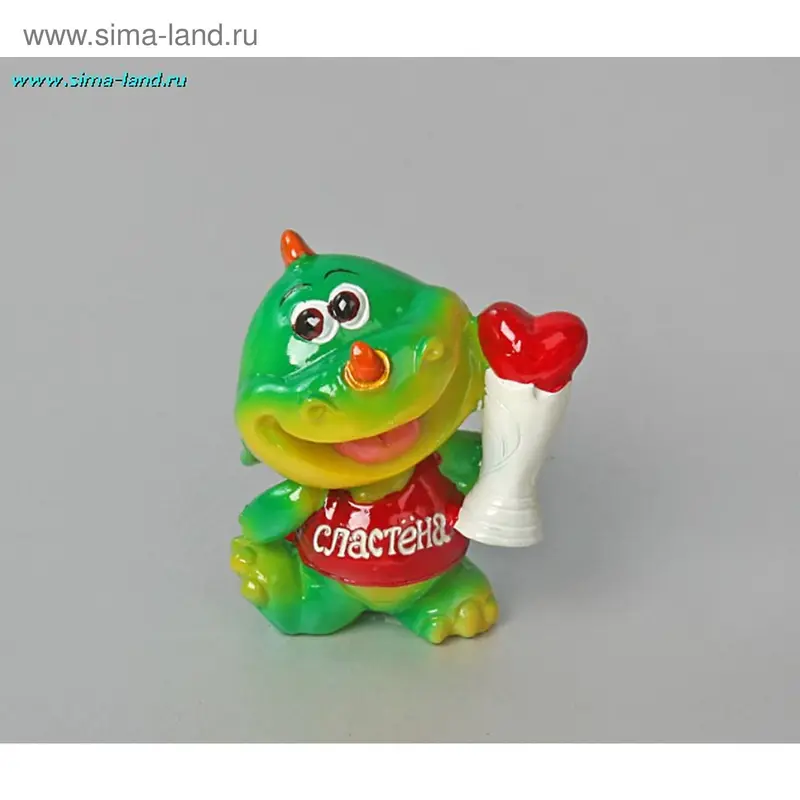 полистоун дракошка смайлик сластёна