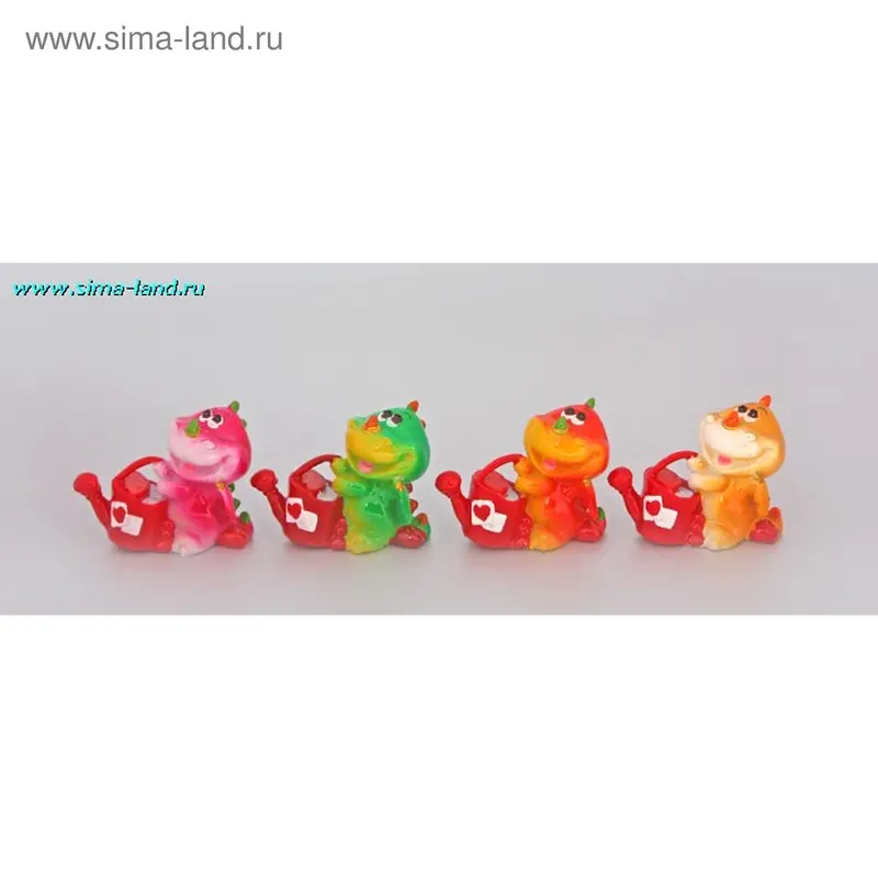 полистоун дракошка смайлик с лейкой