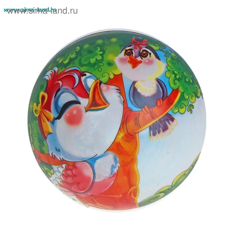 Мяч "Птицы", PVC
