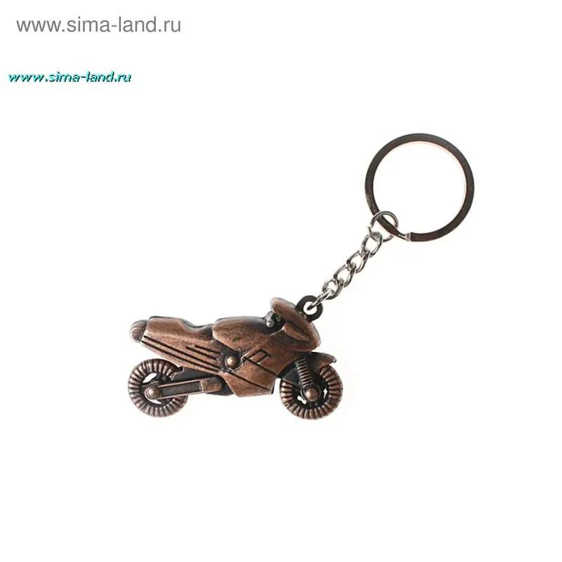 брелок металл (набор 12 шт) мото