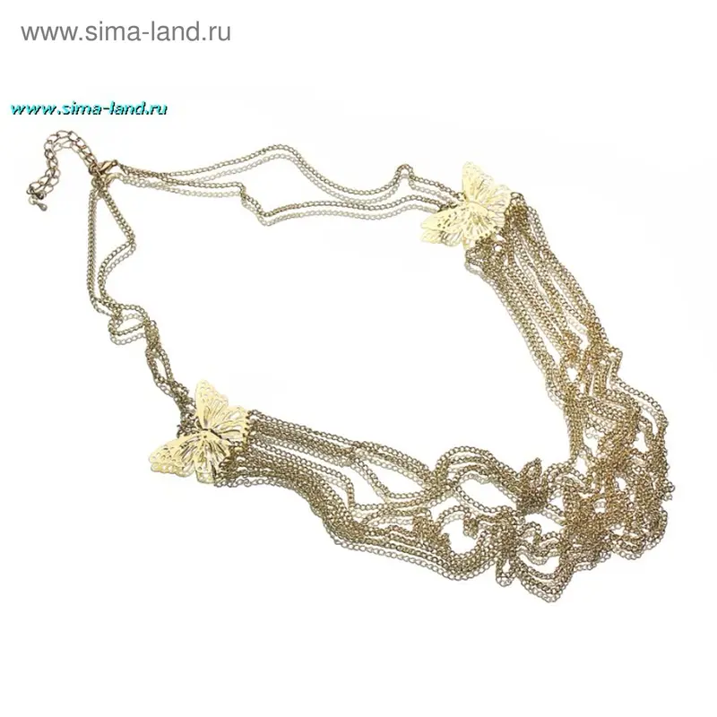 Колье нежное «Бабочки»