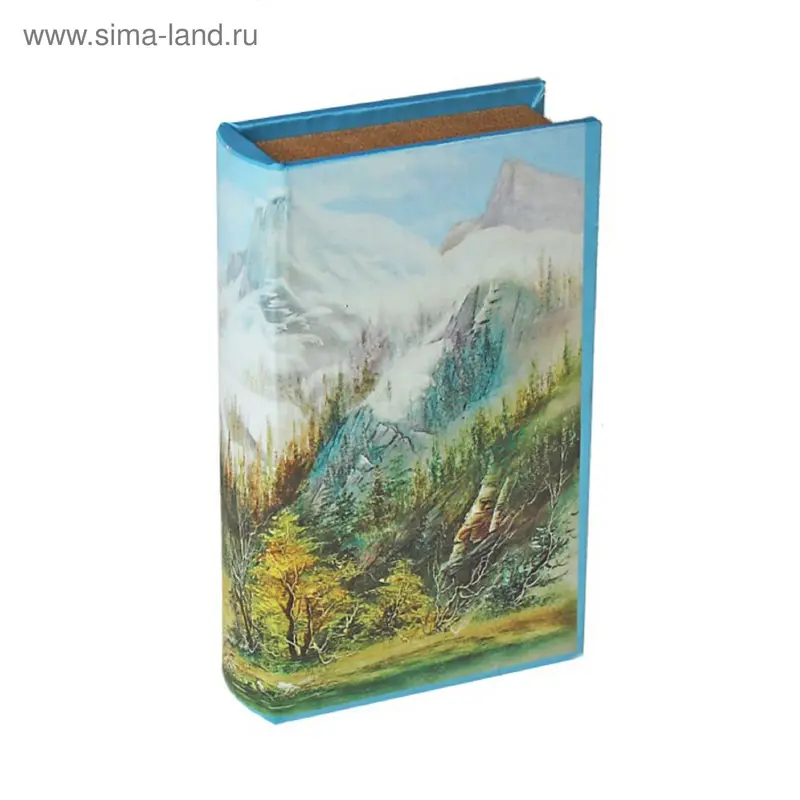 Сейф-книга дерево ""Туман в горах"" 17х11х5 см