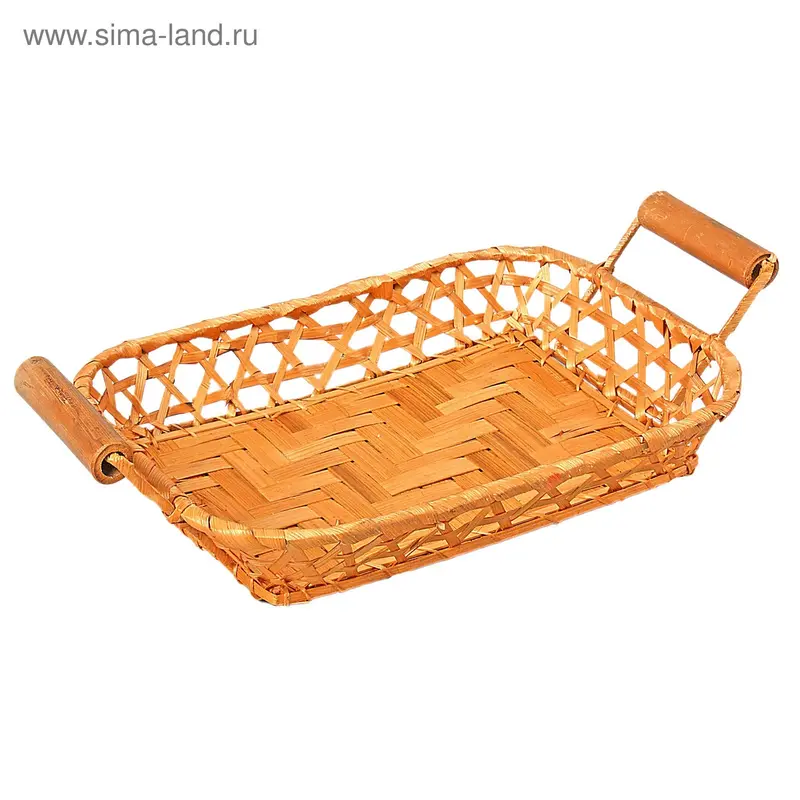 Хлебница прямоугольная с 2 ручками