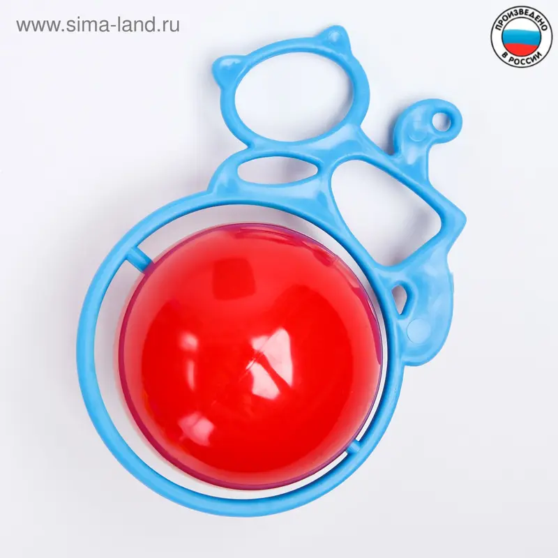 Погремушка «Котёнок», цвета МИКС