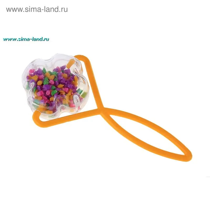 Погремушка "Снежинка" микс