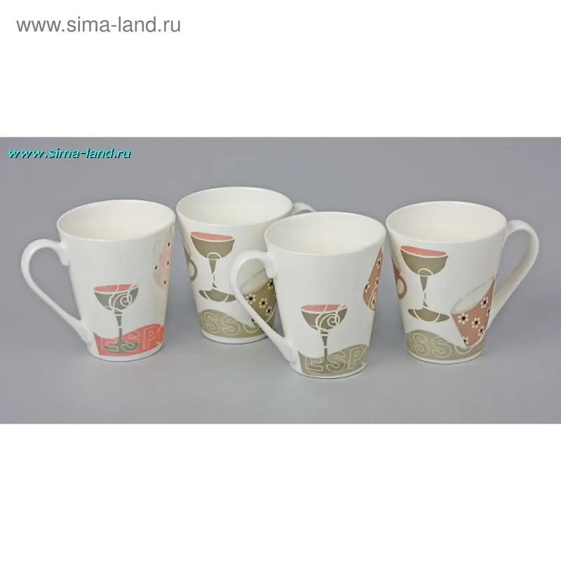 Кружка "Бокал", цвета МИКС