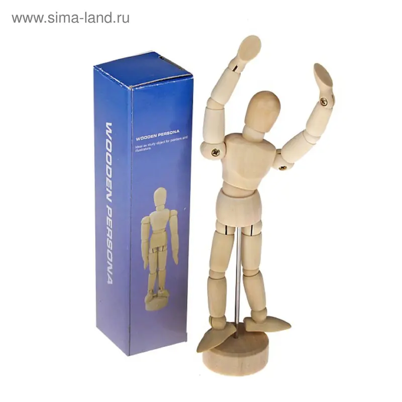 Игрушка "Деревянный человечек"