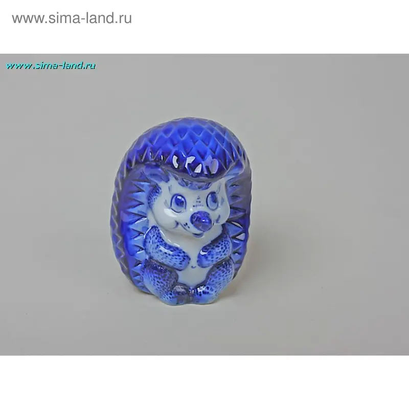 Фигурка "Ёжик", гжель