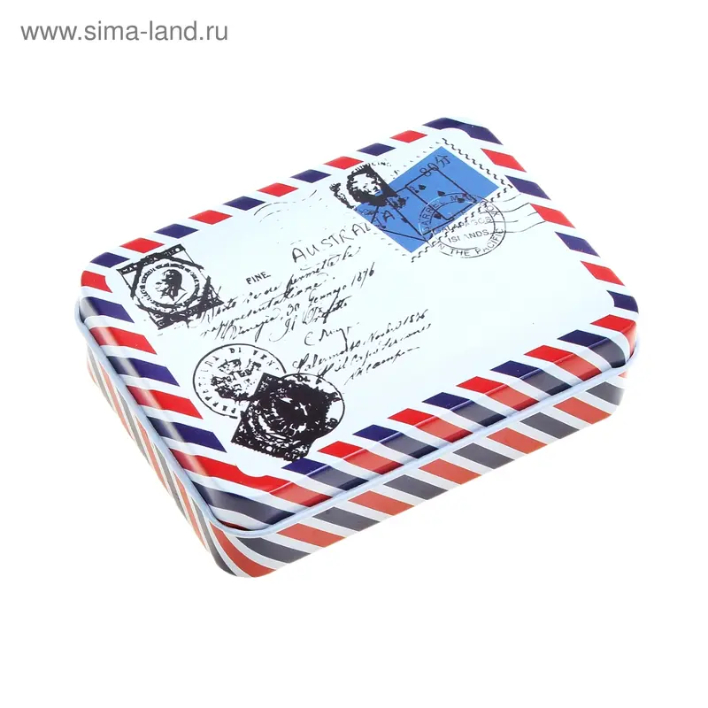 Шкатулка "Письмо" 9х6,5х2,5 см