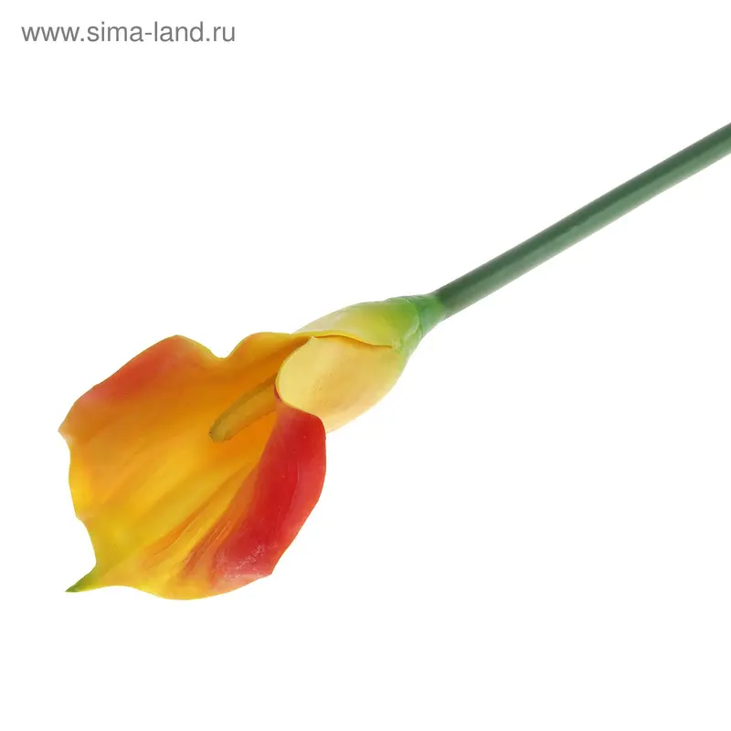 цветы искусственные каллы 65 см d-10.h-12