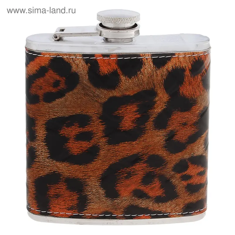 Фляжка 6 oz "Рыжий барс"