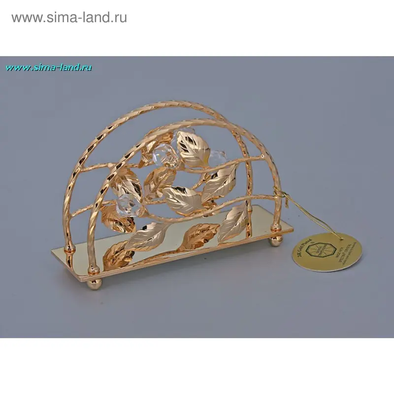Салфетница, позолота