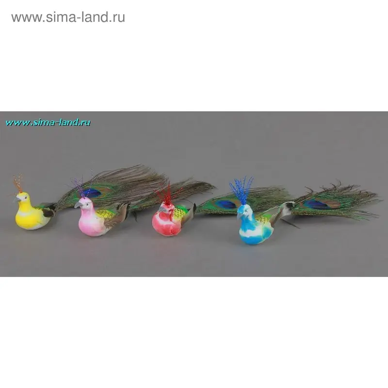 магнит перо павлин 15,5*4 см