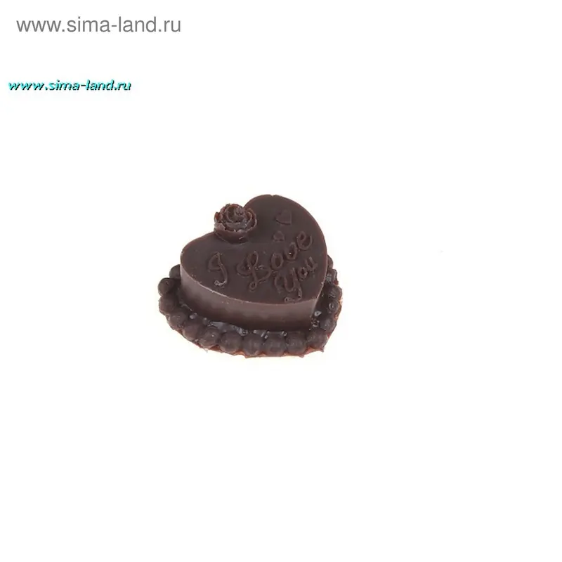 магнит резина шоколадная конфета 4*3,5 см