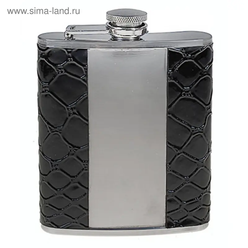 Фляжка 7oz "Черная змея"