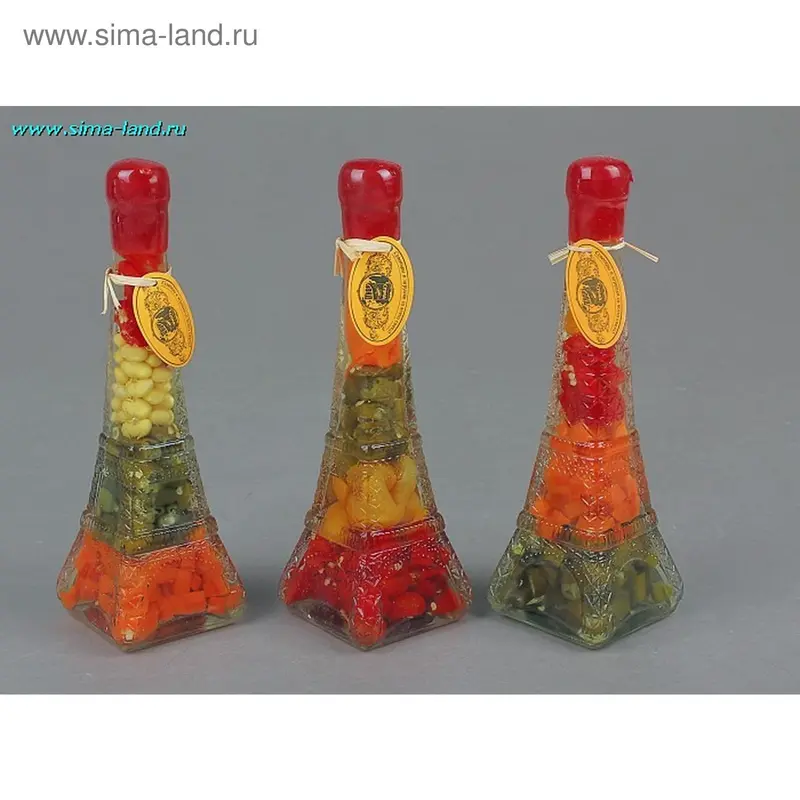 Бутылка декоративная для кухни «Башня» h=22 см