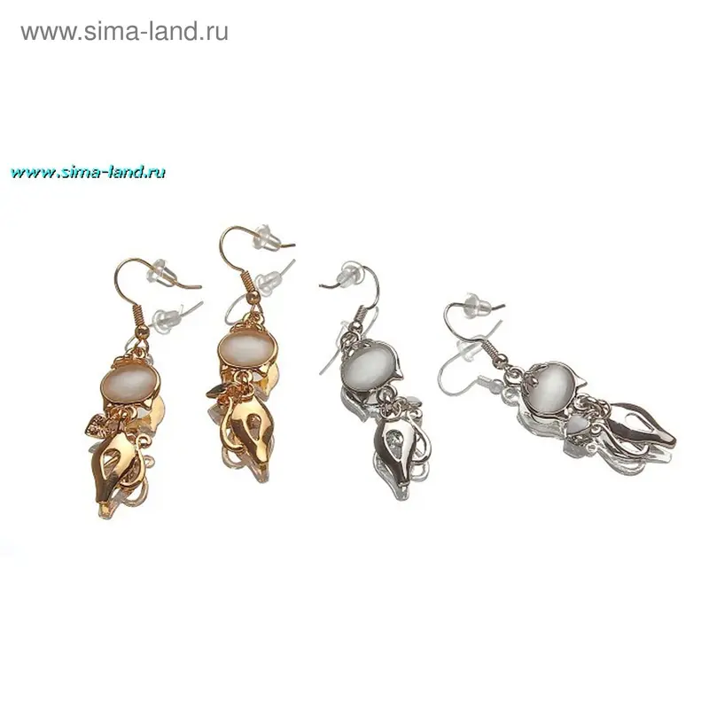 Серьги Настроение «Котята»