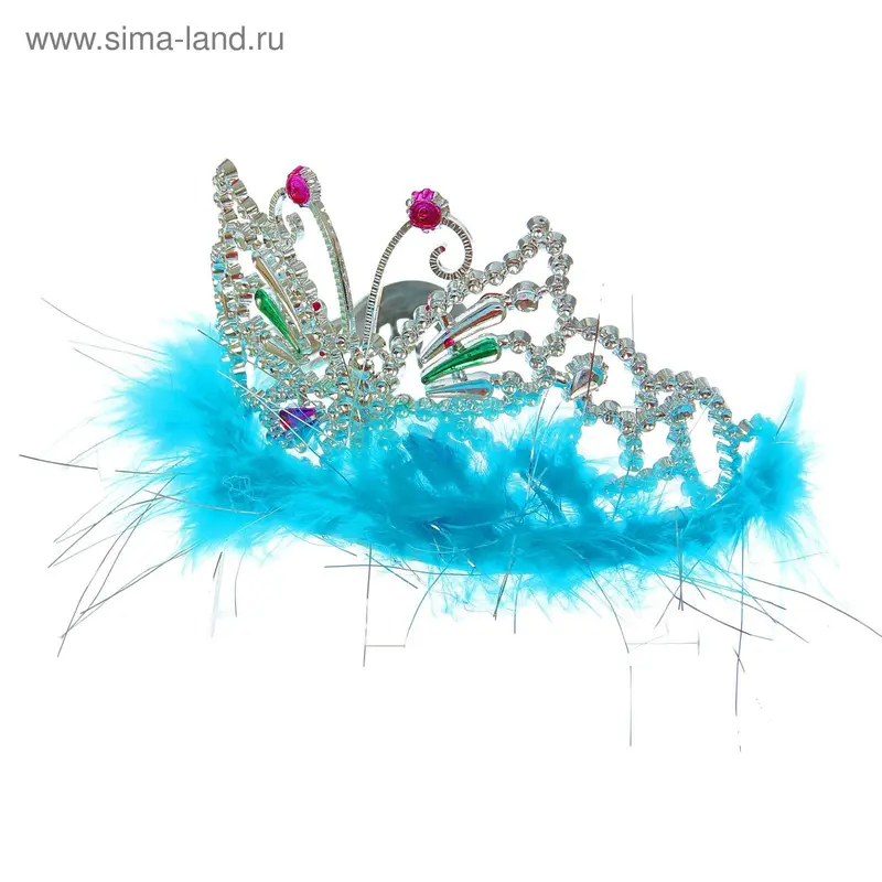 Корона меховая «Бабочка»