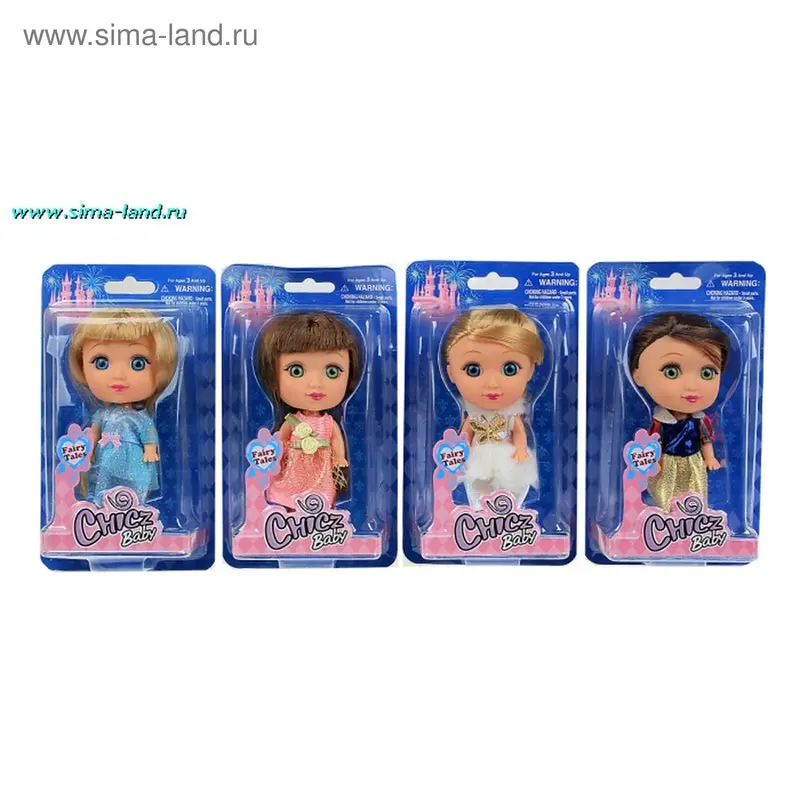 Кукла "Чикса - дочка", 4 вида