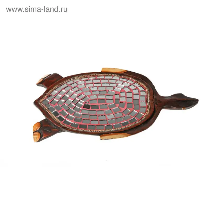 Блюдо Черепаха D-25 см 22BOW 00-35C дерево