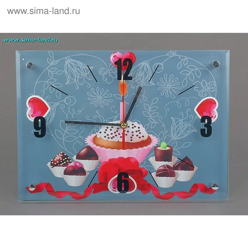 Часы настенные "Пирожное"