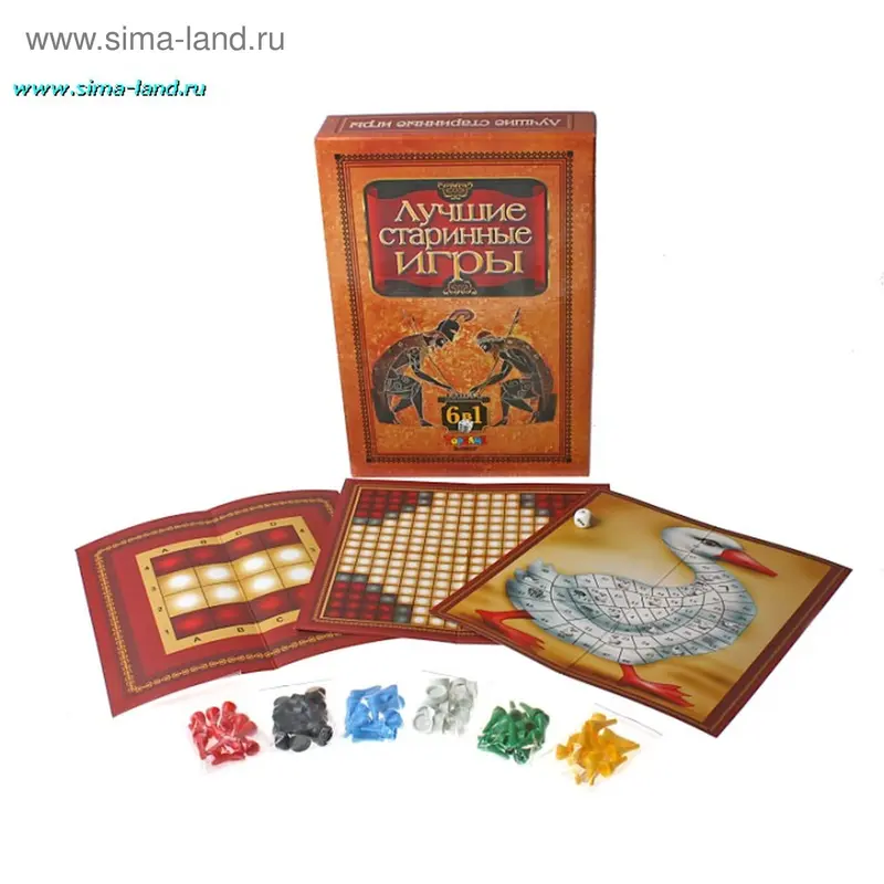 Настольная игра "Лучшие старинные игры"