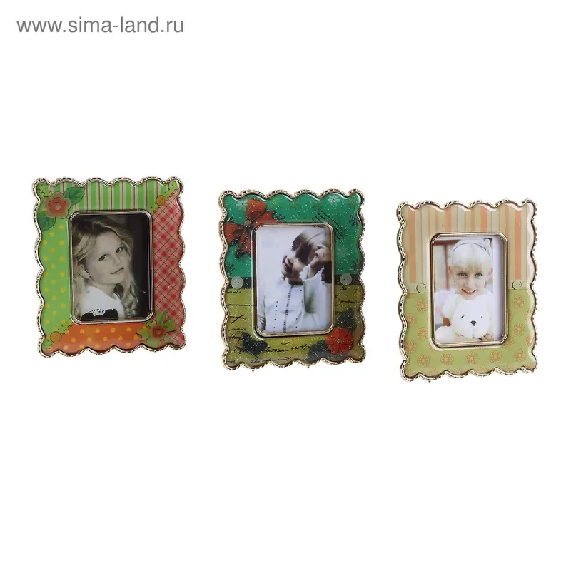 Магнит фоторамка "Прямоугольная" 8,5х6,5 см